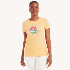 Great Outdoors Foil Graphic T-Shirt,Nasturtium,large