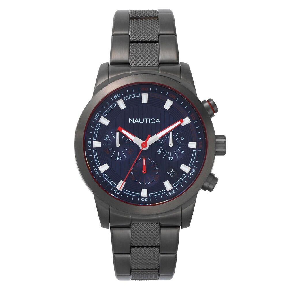 Taylor Water Resistant Chronograph Watch,Rolling River Wash,large