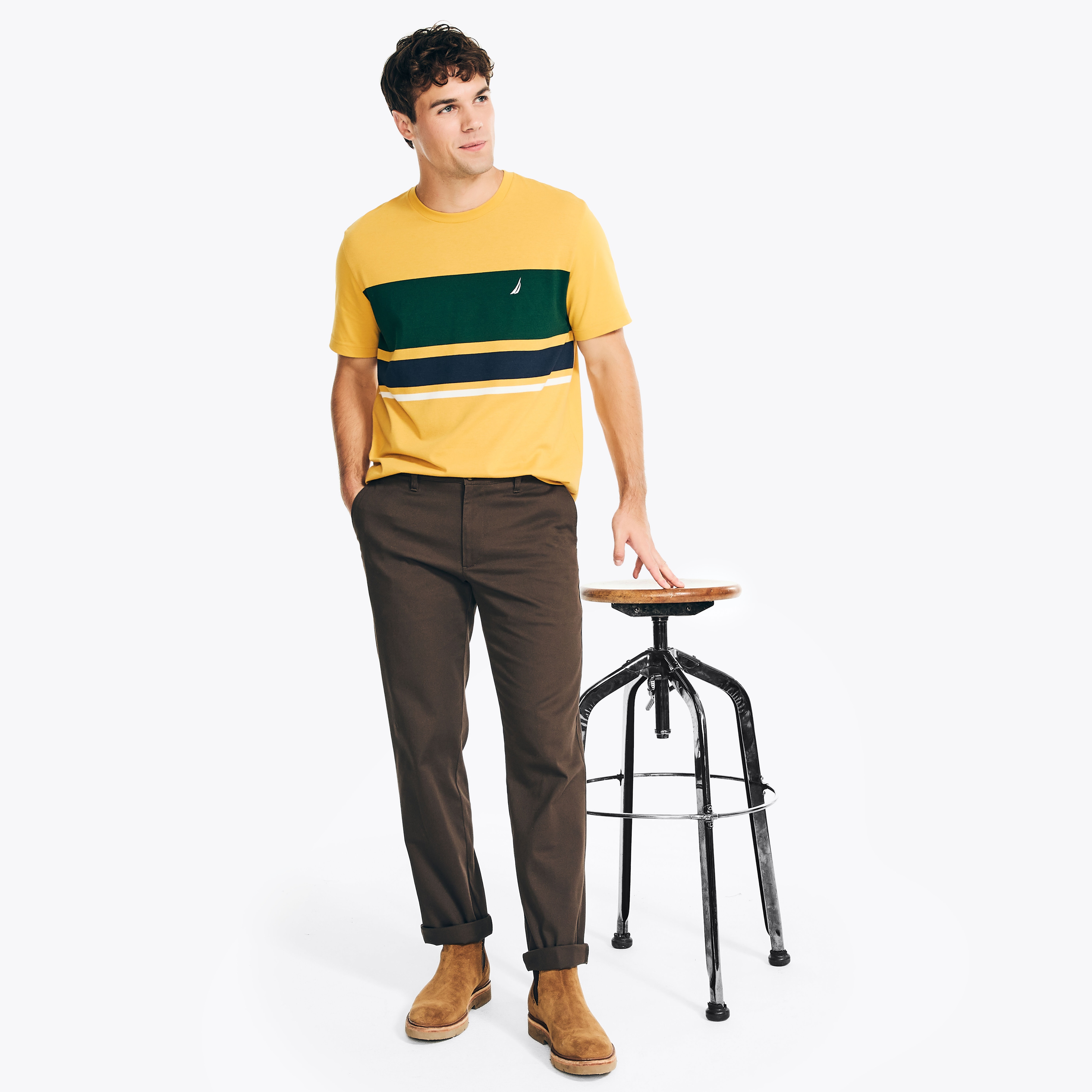 CLASSIC FIT WRINKLE-RESISTANT DECK PANT | Nautica