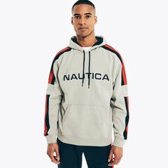 REISSUE LOGO PULLOVER HOODIE,Grey Heather,large