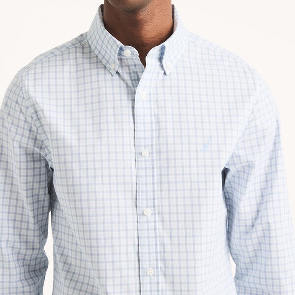 Slim Fit Wrinkle-Resistant Plaid Shirt