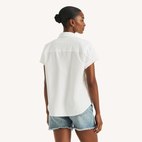 Embroidered Camp Shirt