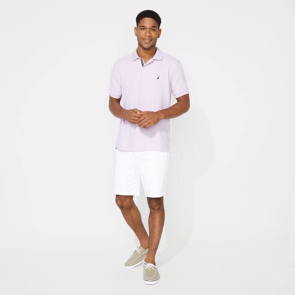 BIG & TALL STRETCH MESH POLO,Lavendula,large
