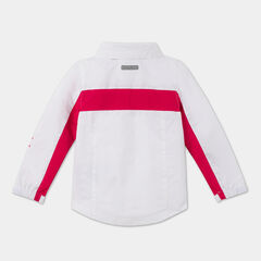 LITTLE GIRLS' WATER-RESISTANT BRAND ICON JACKET (4-6x),Sail White,large