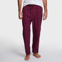 Flannel Plaid Pajama Pants,Rescue Red,large