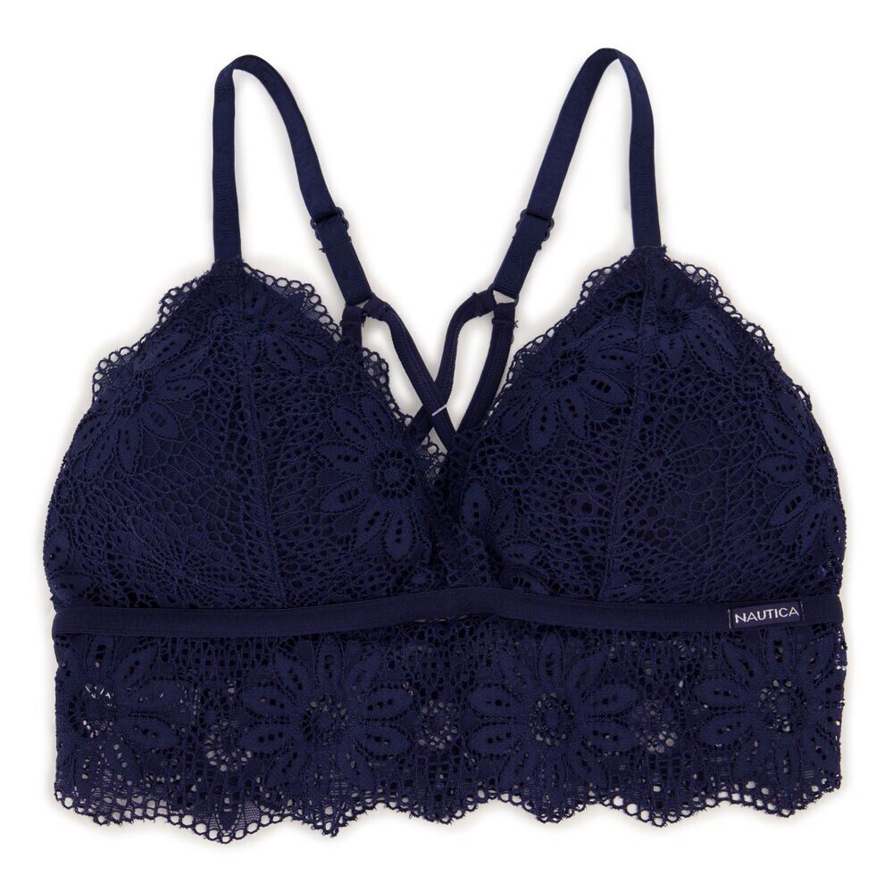 LONGLINE CROSSBACK LACE BRALETTES, 2-PACK,Glory Red,large