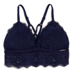 LONGLINE CROSSBACK LACE BRALETTES, 2-PACK,Glory Red,large