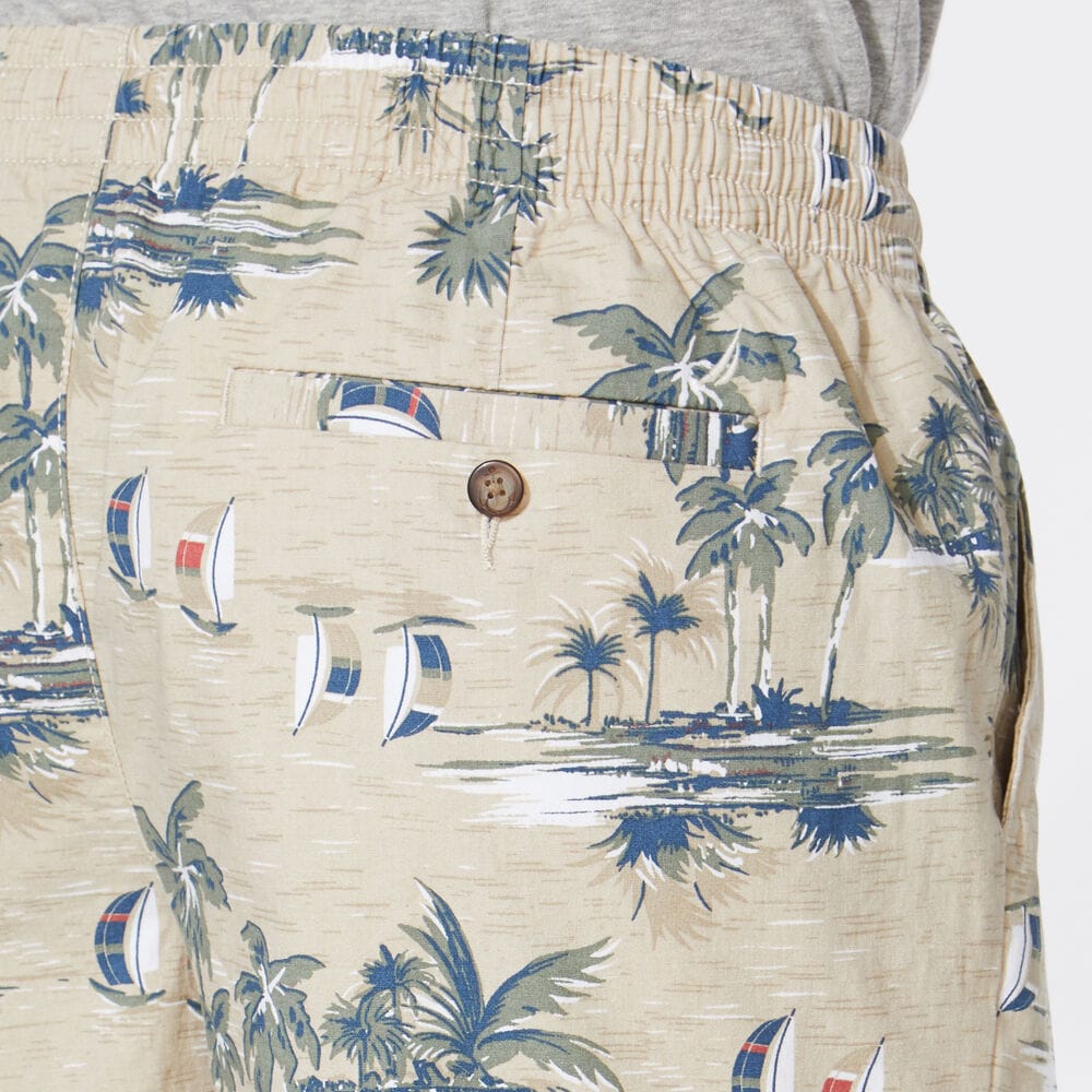 7"  ISLAND PRINT BOARDWALK SHORT,Sandcove,large
