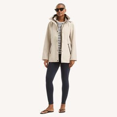 Bonded Rain Jacket,Stone,large