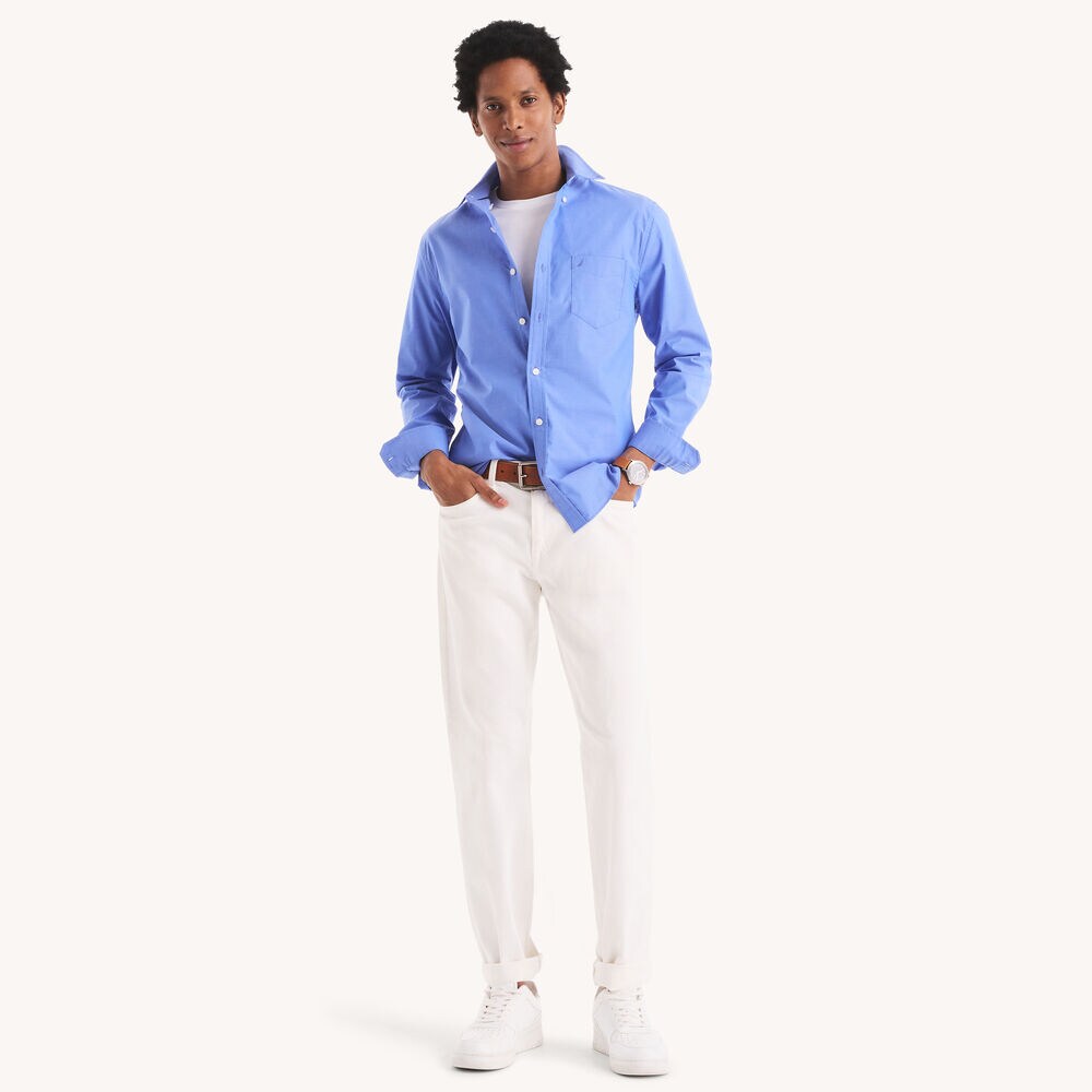 slim fit dress slacks 1NS54 ALVISO BOYS SLIM SUPER STRETCH SHIRT  Wesley Hills Boutique