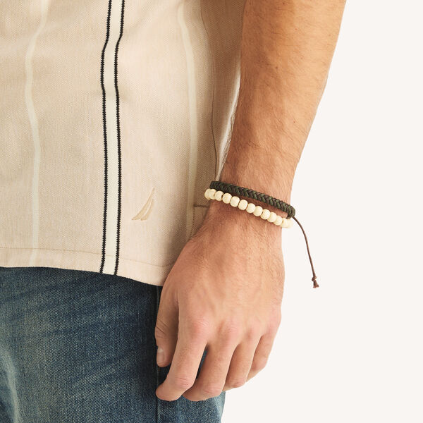 Classic Fit Striped Button-Front Polo