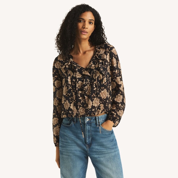 Floral Pullover Shirt