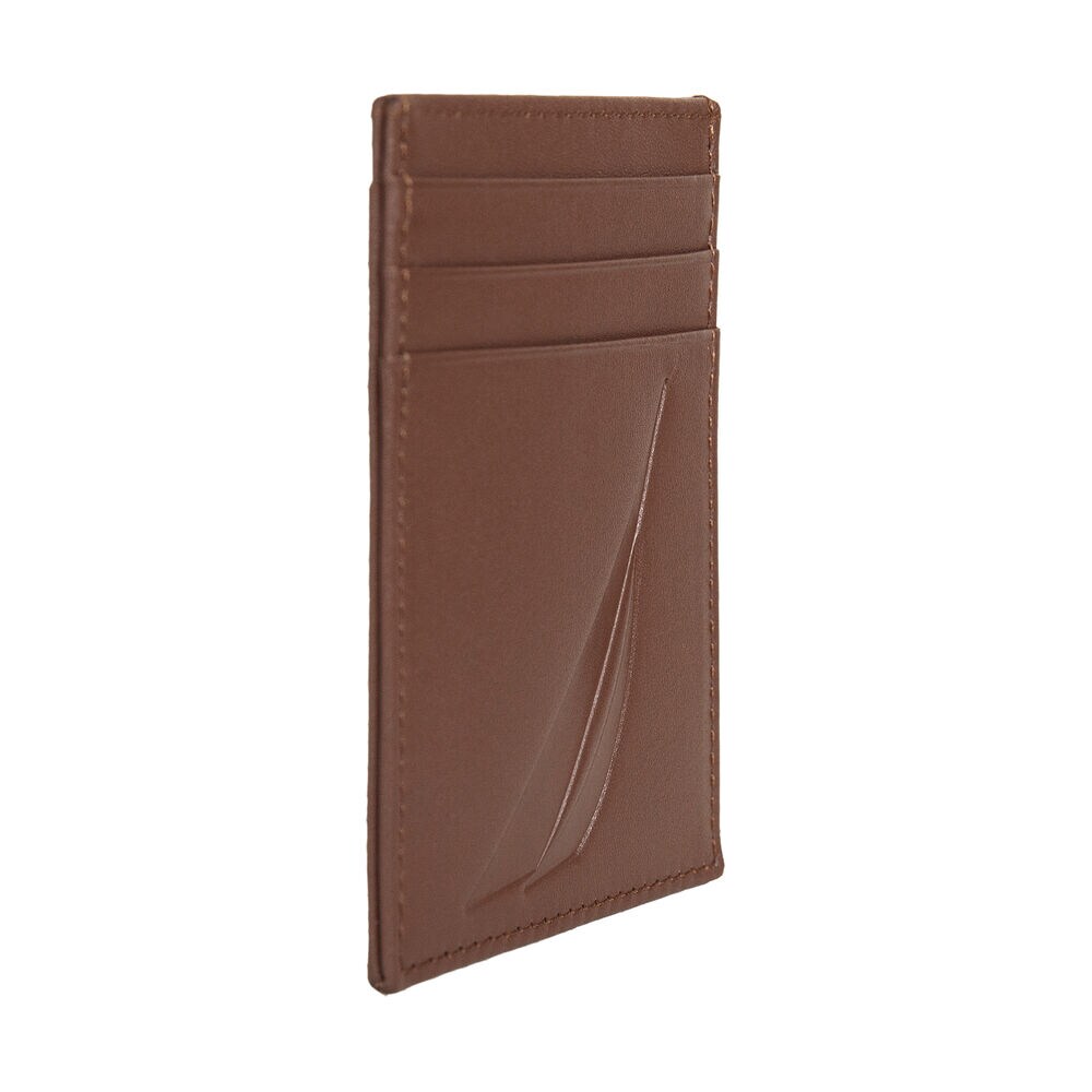 LOGO WALLET GIFT SET,Brown Stone,large