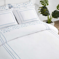 Alden Blue King Duvet Cover Set,Navy Dusk,large