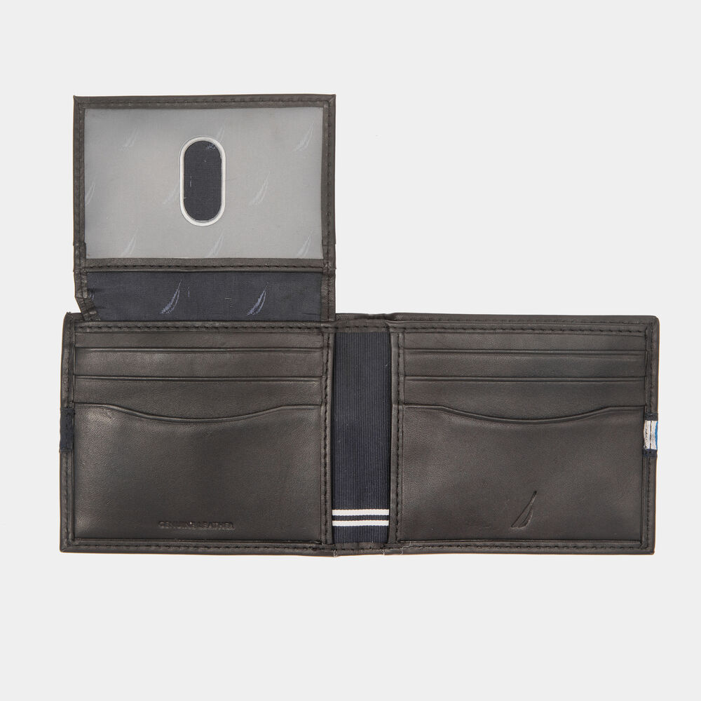 DIGBY FIXED LEATHER PASSCASE,Rust Blue Wash Outlet,large