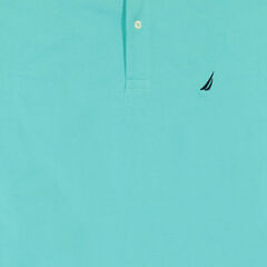 BIG & TALL STRETCH MESH POLO,Pool Side Aqua,large
