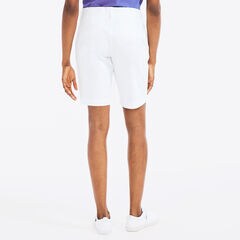 10" STRETCH-TWILL SHORT,Bright White,large