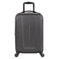 Vernon Bay 20" Hardside Spinner Luggage in Grey/Orange,Grey Heather,large