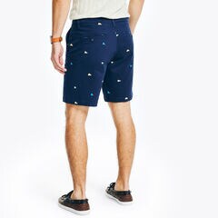 8.5" PRINTED DECK SHORT,Lapis Blue,large