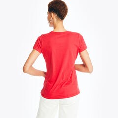 Heritage Foil Logo Graphic T-Shirt,Tomales Red,large