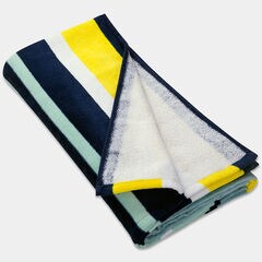 STRIPE BEACH TOWEL,Marigold,large