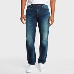 Athletic Fit Jeans,Rolling River Wash,large