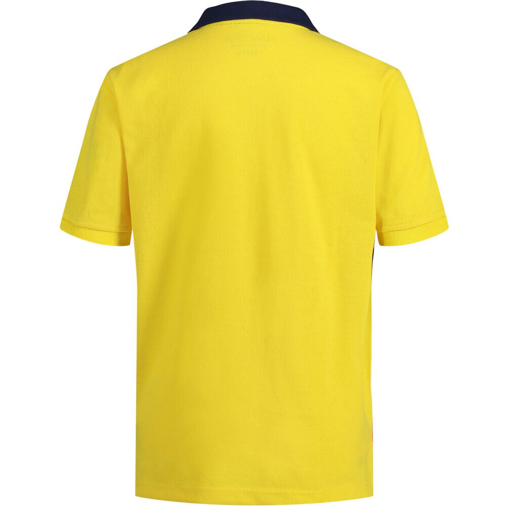 LITTLE BOYS' COLORBLOCK POLO (4-7),Marigold,large