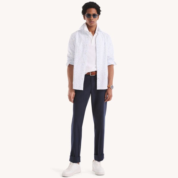Slim Fit Wrinkle-Resistant Printed Shirt