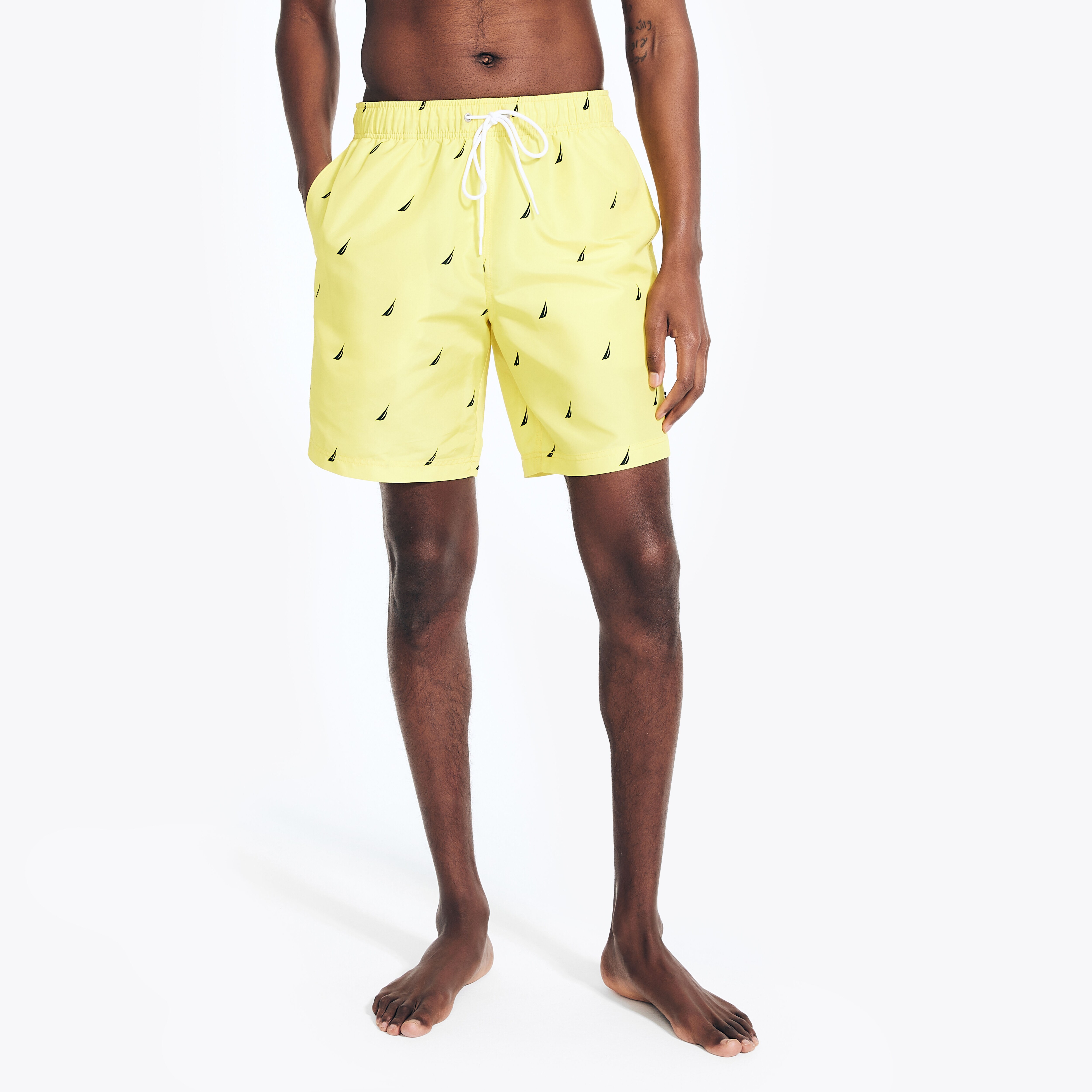 yellow nautica swim trunks