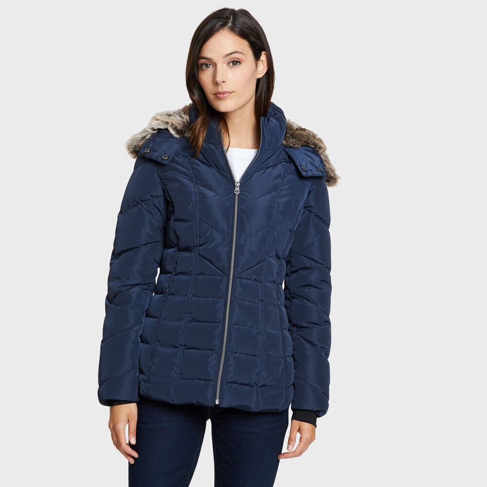 GALAXY PUFFER JACKET,Stellar Blue Heather,large