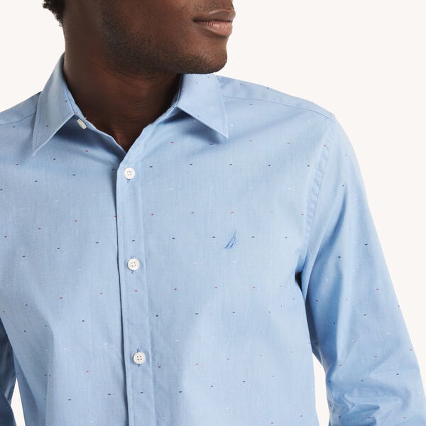 Classic Fit Wrinkle-Resistant Printed Shirt