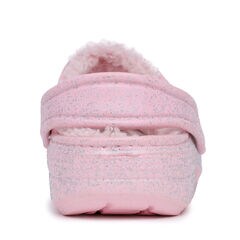 GIRLS' RAINBOW GLITTER CLOG,Cabana Pink,large