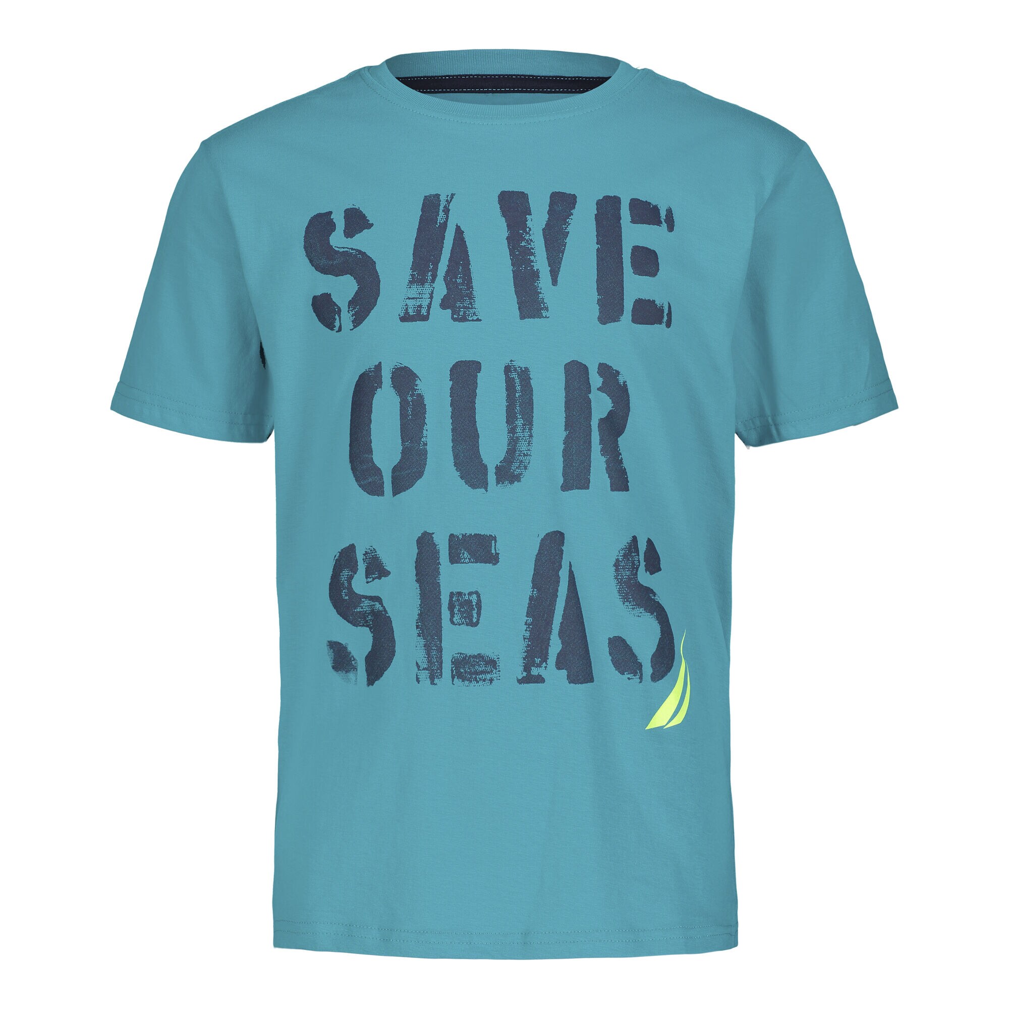 LITTLE BOYS' SAVE OUR SEAS GRAPHIC T-SHIRT (4-7),Dark Pine,large