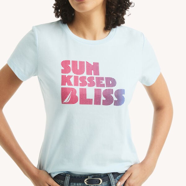 Rhinestone Sun Kissed Bliss Graphic T-Shirt
