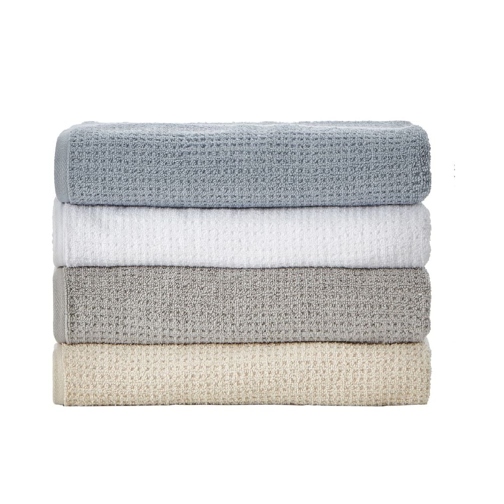 OASIS SOLID TOWEL SET, 8-PC,Aqua Sky,large