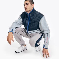 COMPETITION FULL-ZIP JACKET,Grey Heather,large