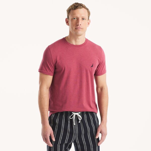 Heather Crewneck Deck T-Shirt