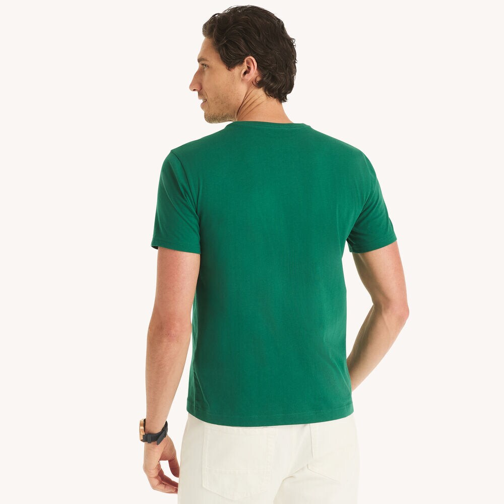 Foil Anchor Graphic T-Shirt,Spruce,large