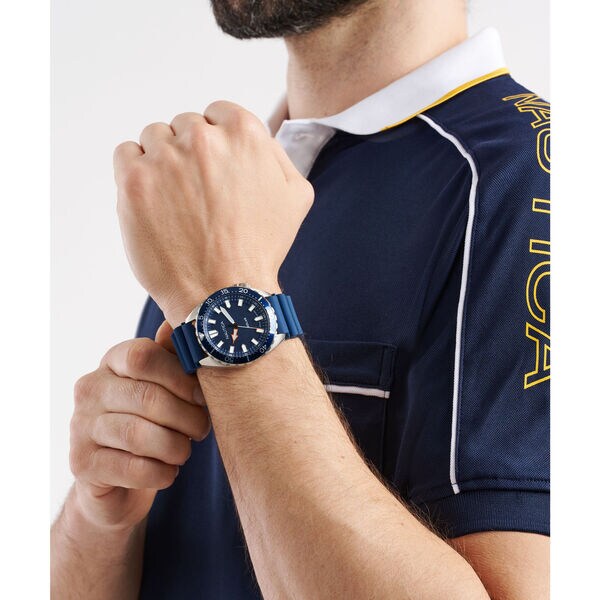 Nautica Vintage Silicone Watch