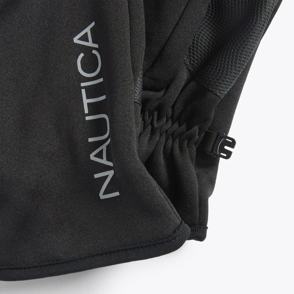 FLEECE GLOVES,True Black,large