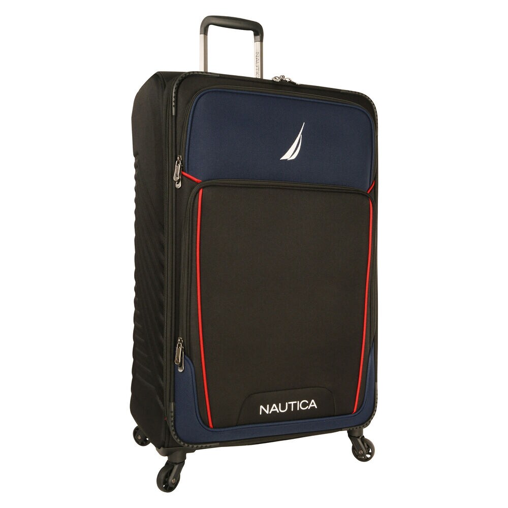 Dockyard 29" Expandable Spinner Luggage,Black,large
