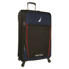 Dockyard 29" Expandable Spinner Luggage,Black,large