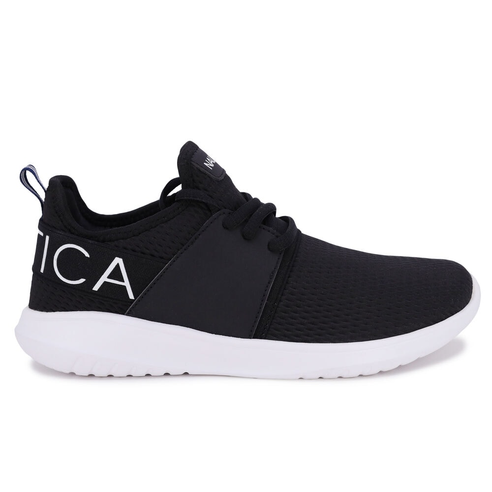BACK-STRAP LOGO SNEAKER,True Black,large