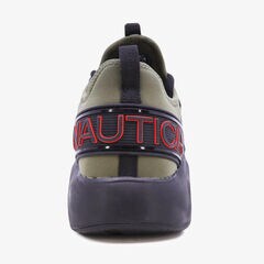 MESH EMBOSSED LOGO SNEAKER,Ceramic Bl,large