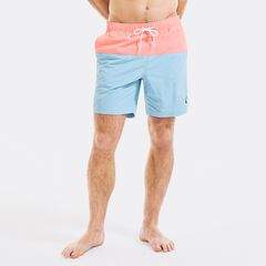 8" TWO-TONE QUICK-DRY SWIM,Alaskan Blue,large