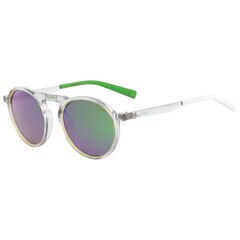 RETRO SHAPE SUNGLASSES,Crystal Clear,large