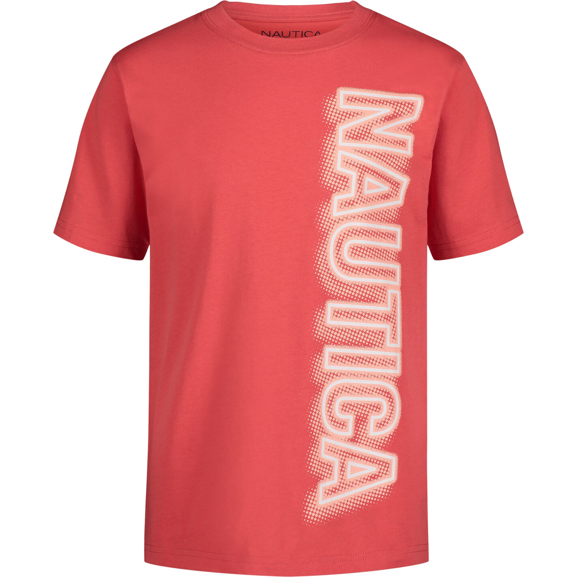 TODDLER BOYS' VERTICAL GLOW 3-D GRAPHIC T-SHIRT (2T-4T),Seaside Red,large