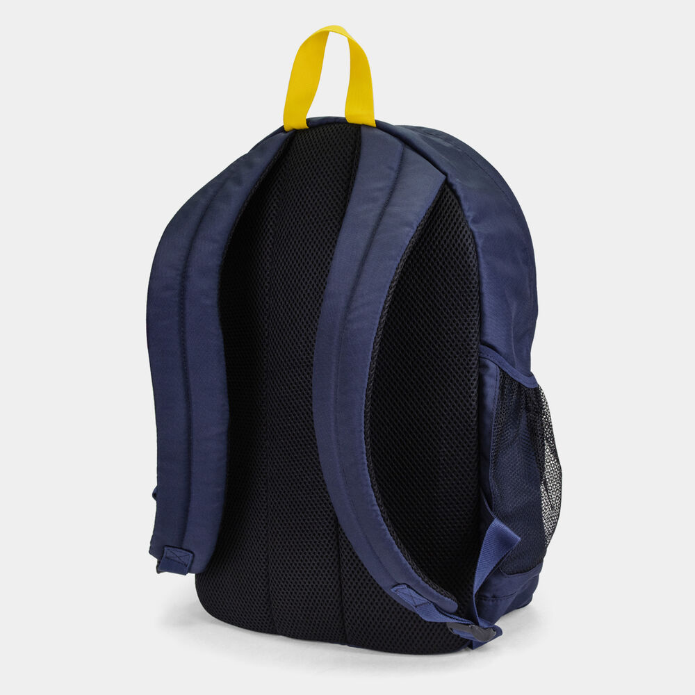 PANELED LOGO GRAPHIC BACKPACK,Yellow,large