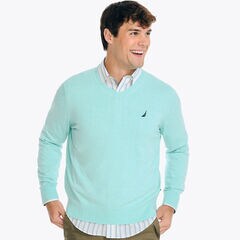 Navtech V-Neck Sweater,Pine,large
