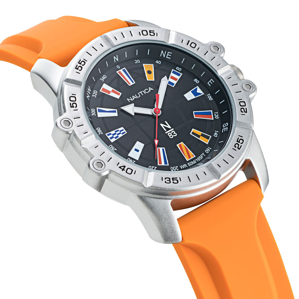 GARDA CUP FLAG-EMBELLISHED WATCH,Multi,large